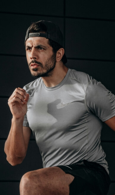 Member Mark M. working out